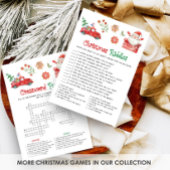 サンタクリスマスなぞなぞゲーム シーズンカード