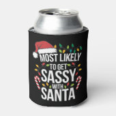 サンタクリスマスのクリスマスに酔いしれる 缶クーラー (缶正面)