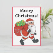 サンタクリスマスの詩 シーズンカード (スタンド正面)