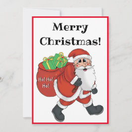 サンタクリスマスの詩 シーズンカード