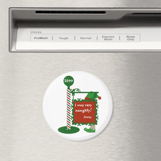 サンタクリスマスは「私は非常に弱かった」「良かった」 マグネット (インサイチュ (食洗機))