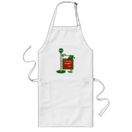 サンタクリスマスは「私は非常に弱かった」「良かった」 ロングエプロン