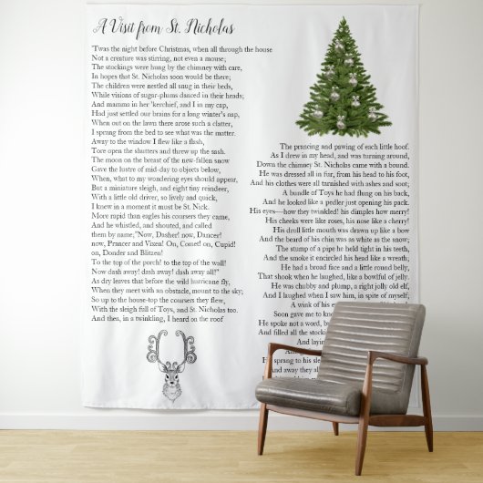 サンタクリスマスイブ物語 タペストリー (インサイチュ)