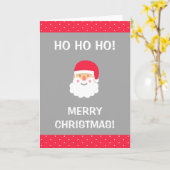 サンタクリスマスカー子供へド カード (黄色い花)