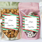 サンタクリスマスギフトパーソナライズされたサンタクロースから スクエアシール