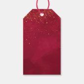 サンタクリスマスギフトラベル ギフトタグ (裏面)