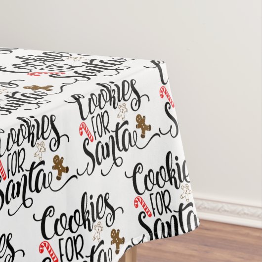 サンタクリスマスクッキー テーブルクロス (インサイチュ)