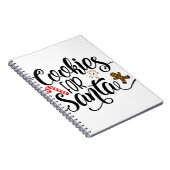 サンタクリスマスクッキー ノートブック (右側)