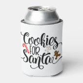 サンタクリスマスクッキー 缶クーラー (缶正面)