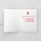 サンタクリスマスグリーティングカード シーズンカード (内部)