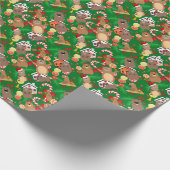 サンタクリスマスゴーパー ラッピングペーパー (角)