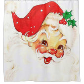 サンタクリスマスシャワーカーテン シャワーカーテン (正面)