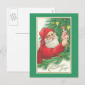 サンタクリスマスジョイ シーズンポストカード (正面/裏面)