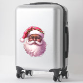 サンタクリスマスステッカークロースクリスマスデカールおもしろい シール (スーツケース)