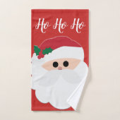 サンタクリスマスタオオルセット バスタオルセット (ハンドタオル)