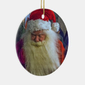 サンタクリスマスツリーオーナメント セラミックオーナメント (右)