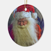 サンタクリスマスツリーオーナメント セラミックオーナメント (左)