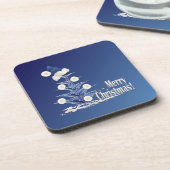 サンタクリスマスツリー コースター (左側)