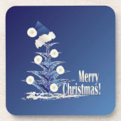 サンタクリスマスツリー コースター (正面)