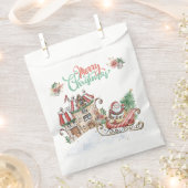 サンタクリスマスツリー フェイバーバッグ (クリップ留めされた状態)