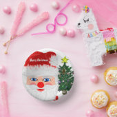 サンタクリスマスツリー ペーパーボウル (パーティー)