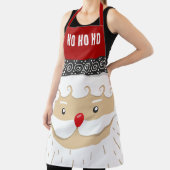 サンタクリスマスデザインオールオーバープリントエプロン エプロン (インサイチュ)