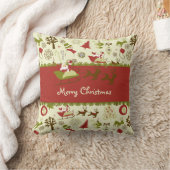 サンタクリスマスデリバリー クッション (ブランケット)