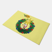 サンタクリスマスドアマット ドアマット (アングル)