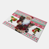 サンタクリスマスドアマット ドアマット (アングル)