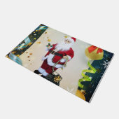 サンタクリスマスドアマット ドアマット (アングル)