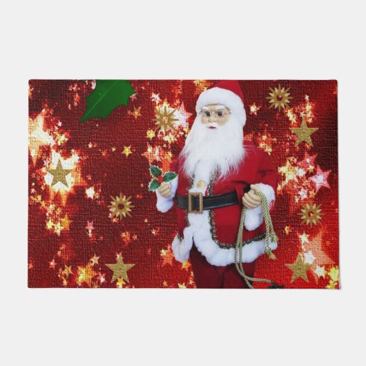 サンタクリスマスドアマット ドアマット (正面)