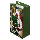 サンタクリスマスドラゴンファンタジー スモールペーパーバッグ (正面アングル)