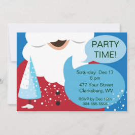 サンタクリスマスパーティー 招待状