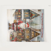 サンタクリスマスビレッジ タペストリー (正面(横))