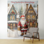 サンタクリスマスビレッジ タペストリー (インサイチュ)