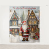 サンタクリスマスビレッジ タペストリー (正面)