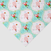 サンタクリスマスピックボールのオージーパターン 薄葉紙 (詳細)