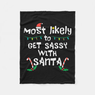 サンタクリスマスファミリーと一緒にSyを得る可能性が最も高いクリスマス フリースブランケット