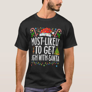 サンタクリスマスファミリーChrで高くなる可能性が最も高い Tシャツ