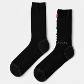 サンタクリスマスホリデーとパーティーする可能性が最も高い ソックス (左)