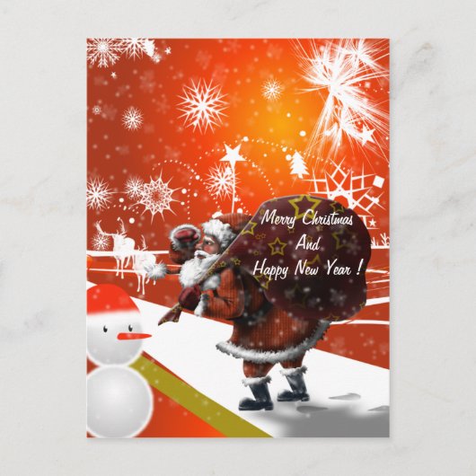 サンタクリスマスポストカード シーズンポストカード (正面)