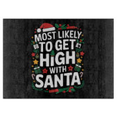 サンタクリスマスマッチで高くなる可能性が最も高い カッティングボード (正面)