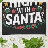 サンタクリスマスマッチで高くなる可能性が最も高い キッチンタオル (折り畳み)