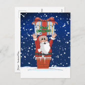 サンタクリスマスマンガースノー秋 シーズンポストカード (正面/裏面)