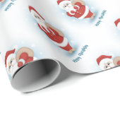 サンタクリスマスラッピング紙 ラッピングペーパー (ロールコーナー)