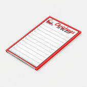 サンタクリスマスリスト ポストイット (アングル)