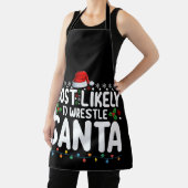 サンタクリスマスレスリング エプロン (インサイチュ)