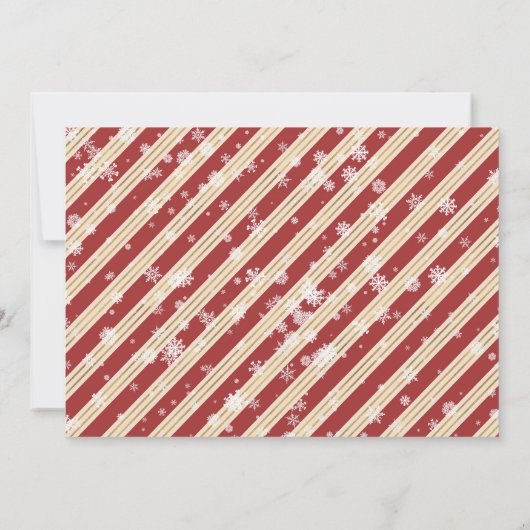 サンタクリスマス公式グッドリスト証明書 招待状 (裏面)