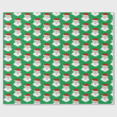 サンタクリスマス包装紙 ラッピングペーパー (フラット)