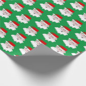 サンタクリスマス包装紙 ラッピングペーパー (角)